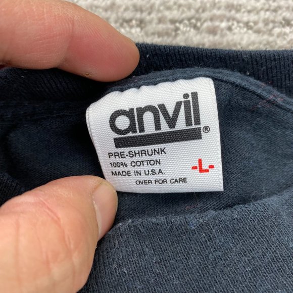 Vintage Hard Rock CAFE Honolulu Shirt Men Large L Black Anvil Single Stitch USA - Picture 5 of 14